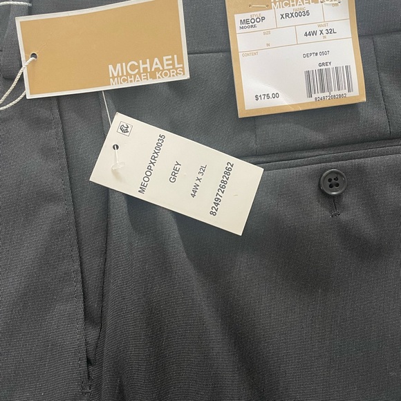 NWT Men’s Michael Kors Slacks/Pants 44W x 32L - Picture 3 of 3